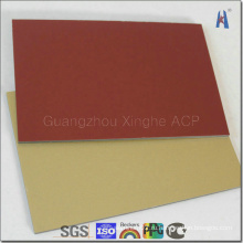 Цветной ACP, покрытый PE, алюминиевая композитная панель PVDF